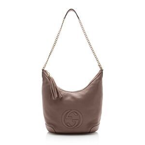 Gucci Leather Soho Chain Medium Hobo